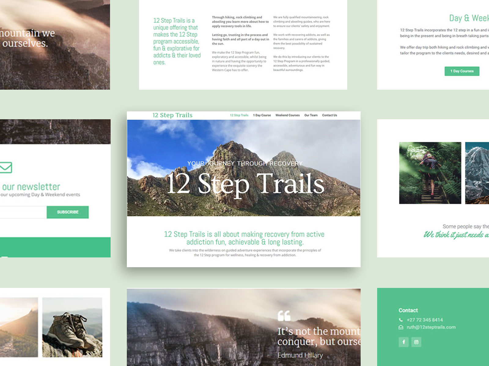 12 Step brand design