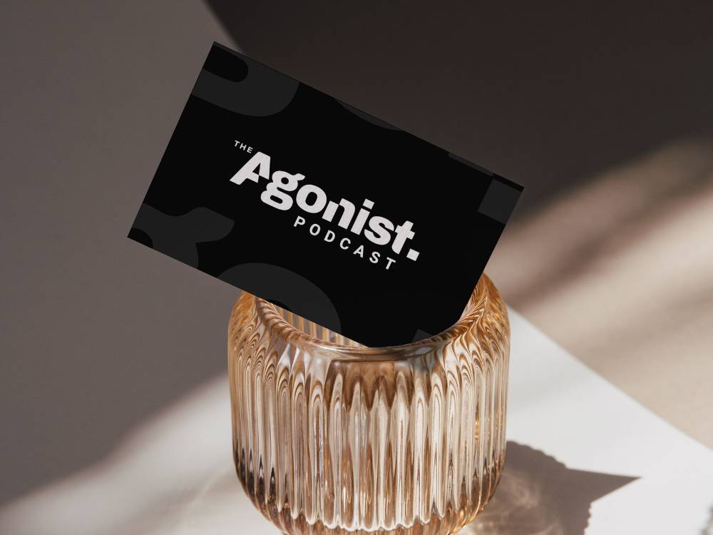 The Agonist brand design