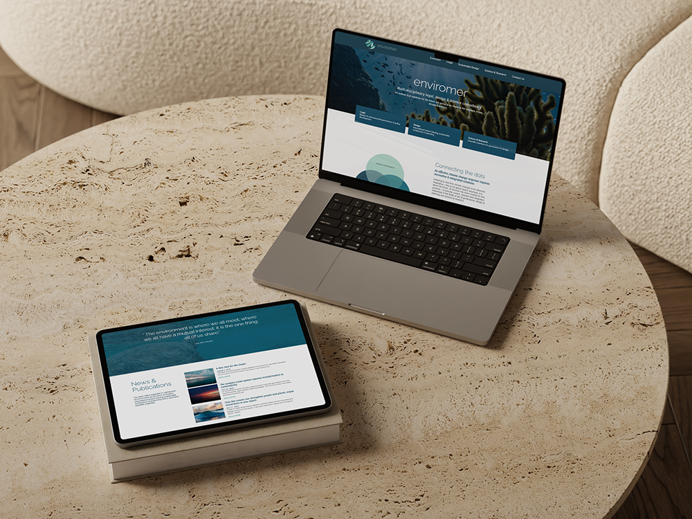 Enviromer website design