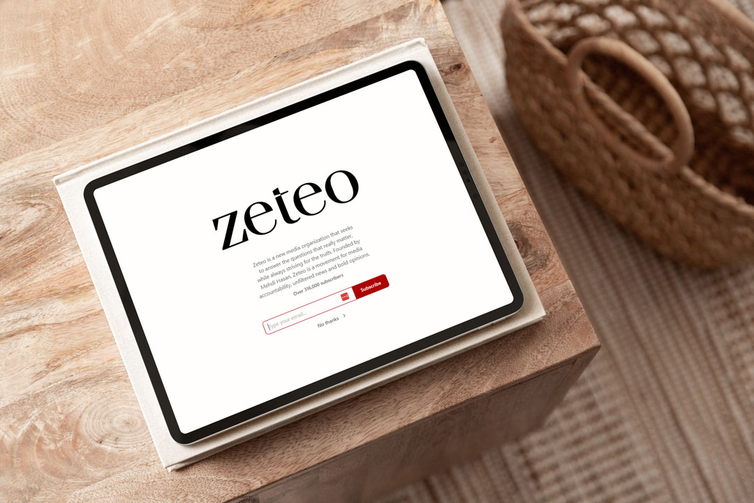 Zeteo brand design